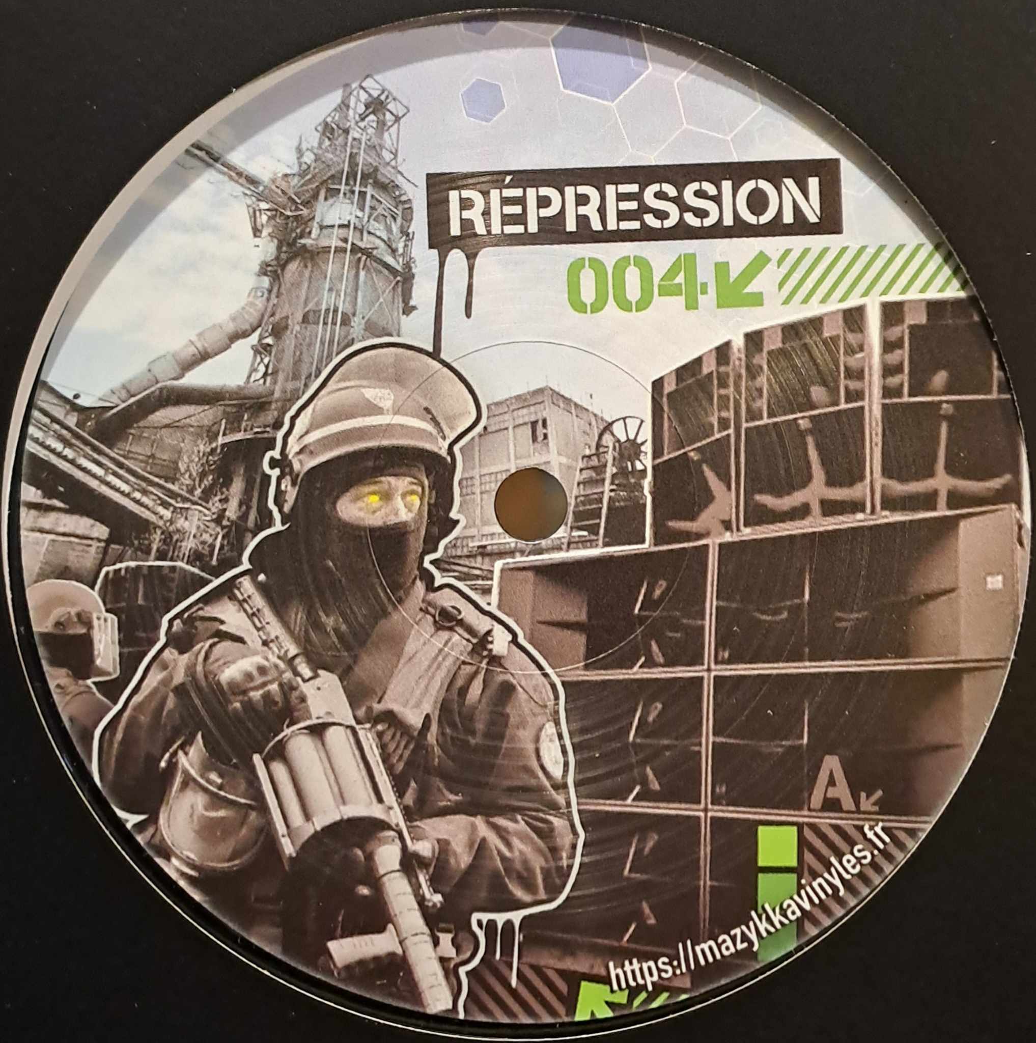Répression 004 - vinyle hardcore